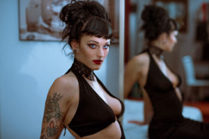 portrait fine art ritratto eva blackhell