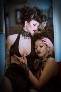 portrait Ritratto 2girls two girls eva blackhell